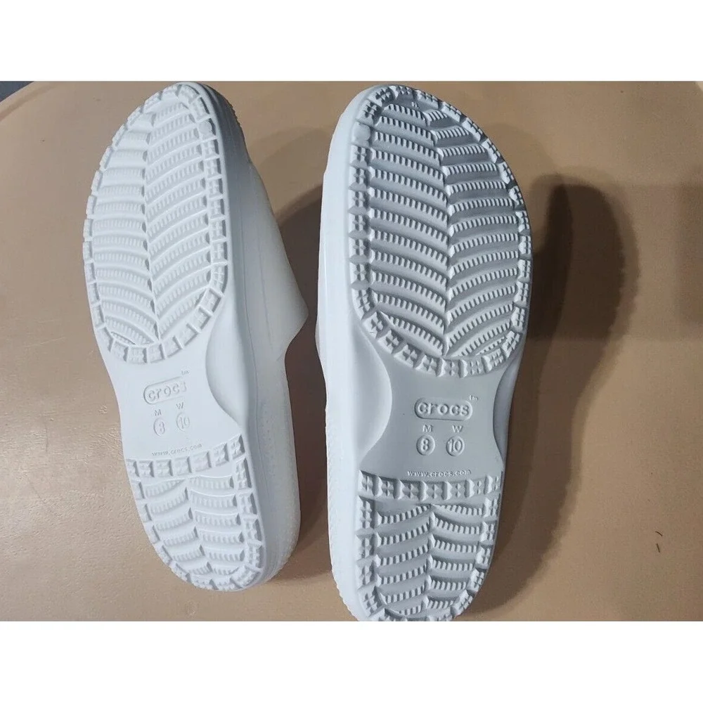 Crocs Classic Slides‎ Men's Women's Sandals Waterproof  Shoes NEW Size 8M, 10W